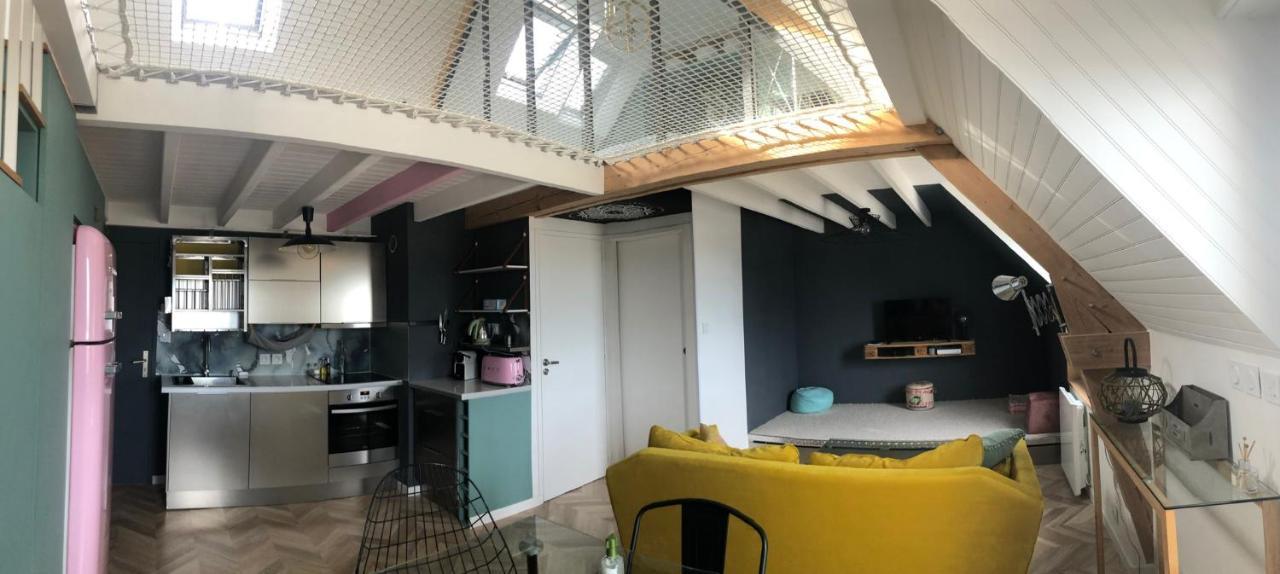 Apartamento Catamaran - Duplex Atypique Avec Parking Vannes Exterior foto